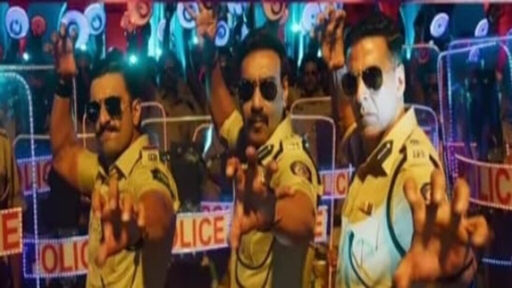 Akshay Kumar Ajay Devgn in Singham 3