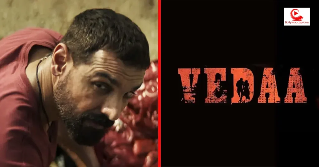 John Abraham in Vedaa Poster