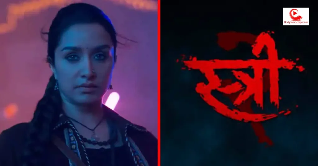 Shraddha Kapoor in Stree 2 movie Poster