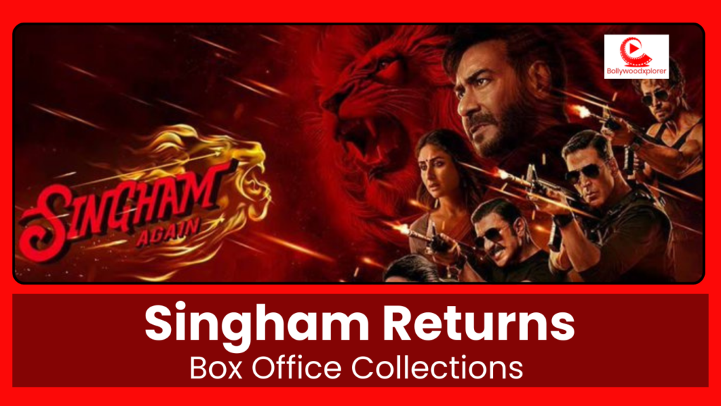 Singham Again Box Office Collections in India For its First 7 Days